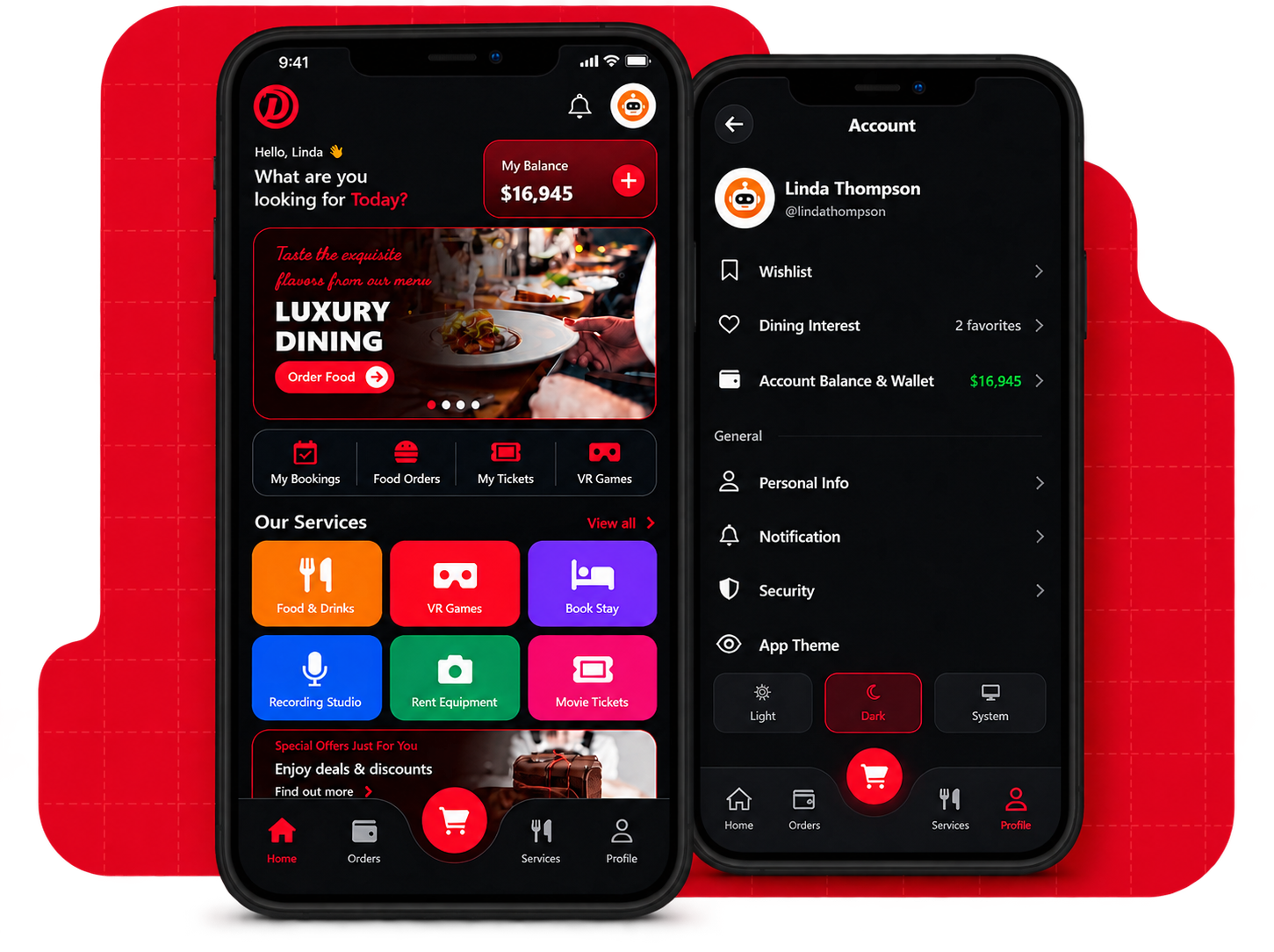 Deepend App Screenshot